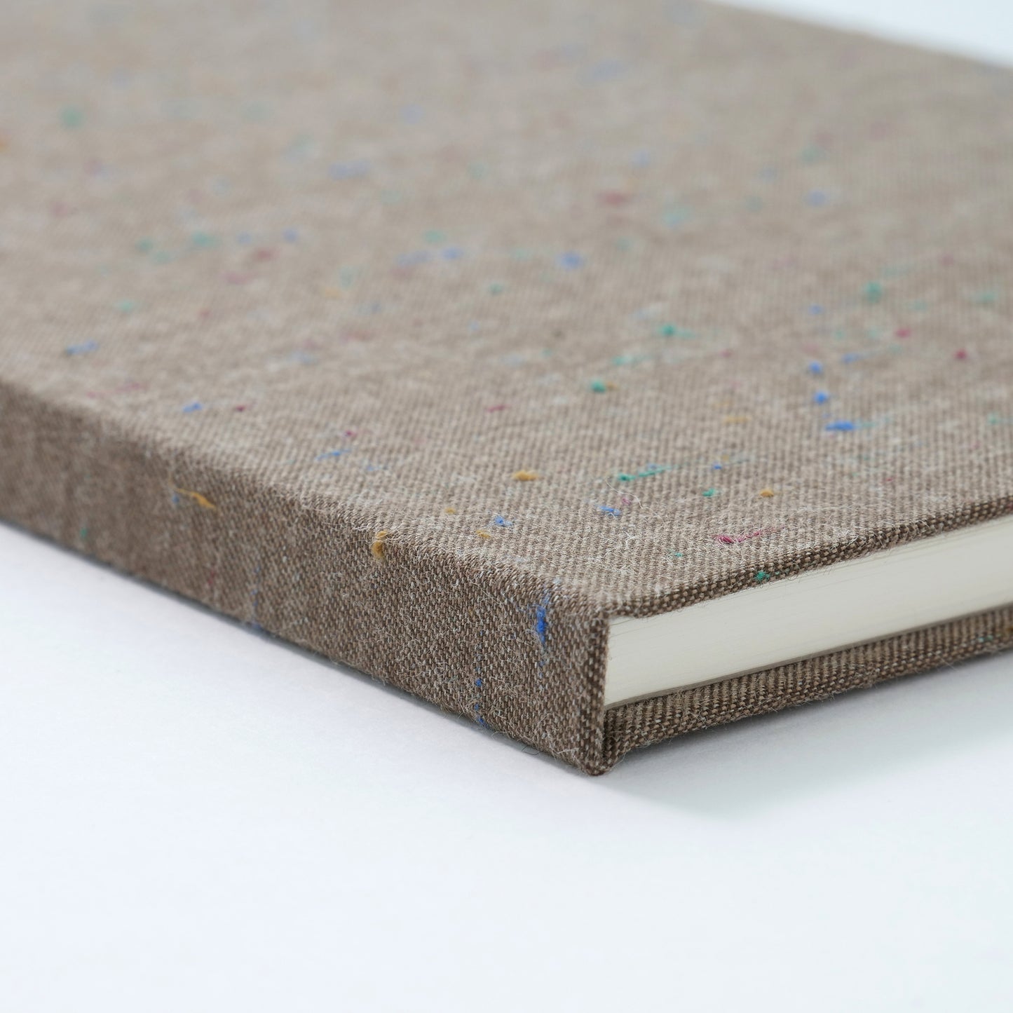 A5 Square Grid Linen Hardcover Notebook - Banshu-ori