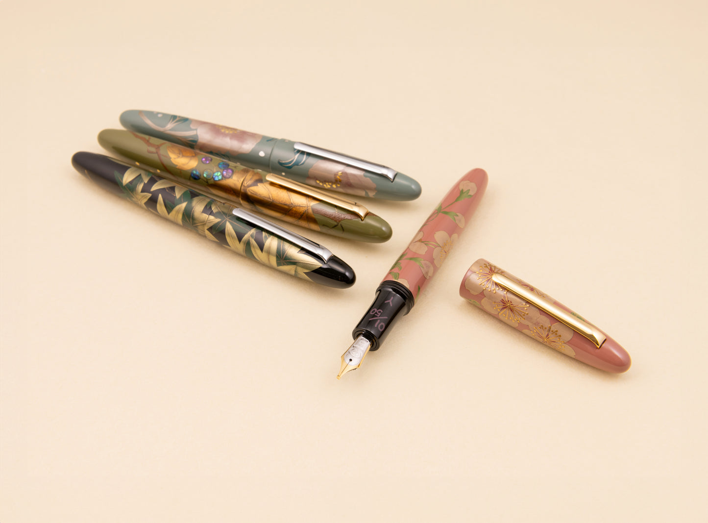 Mizu-ki Maki-e Urushi Fountain Pen