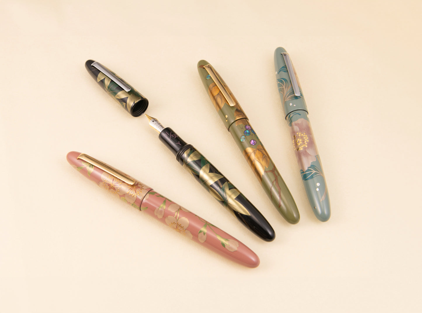 Mizu-ki Maki-e Urushi Fountain Pen