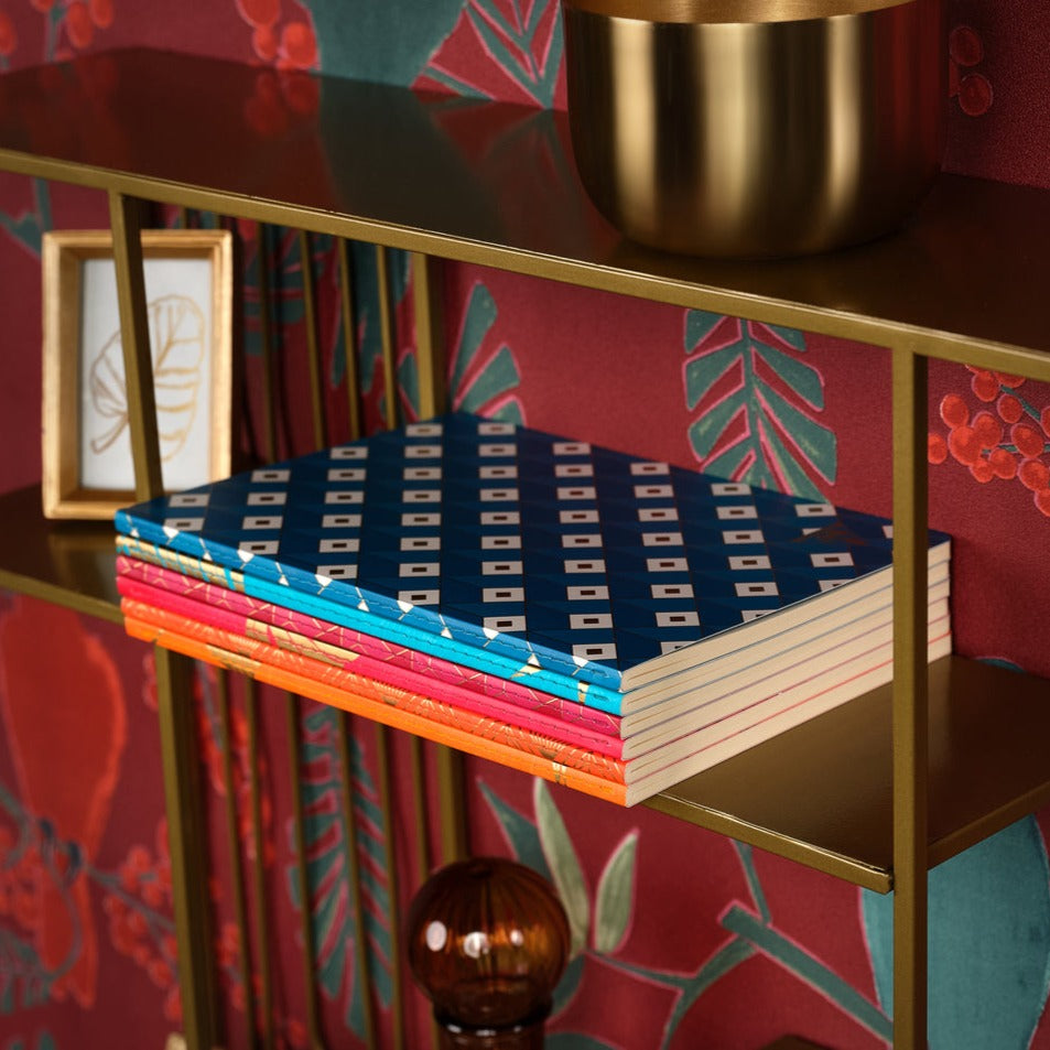 Neo Deco Mid-Season A5 Ruled Notebook