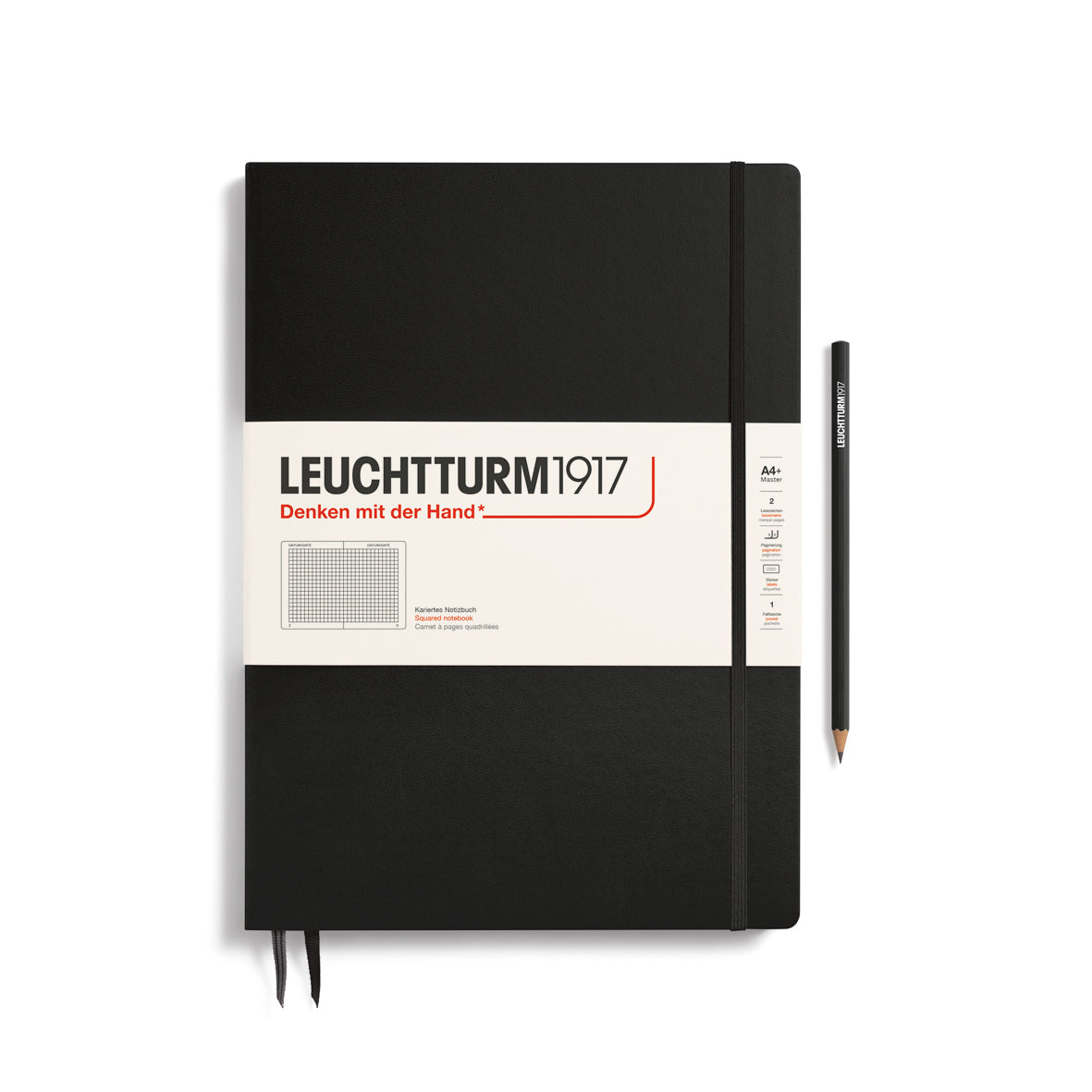 Master A4+ Slim Hardcover Notebook