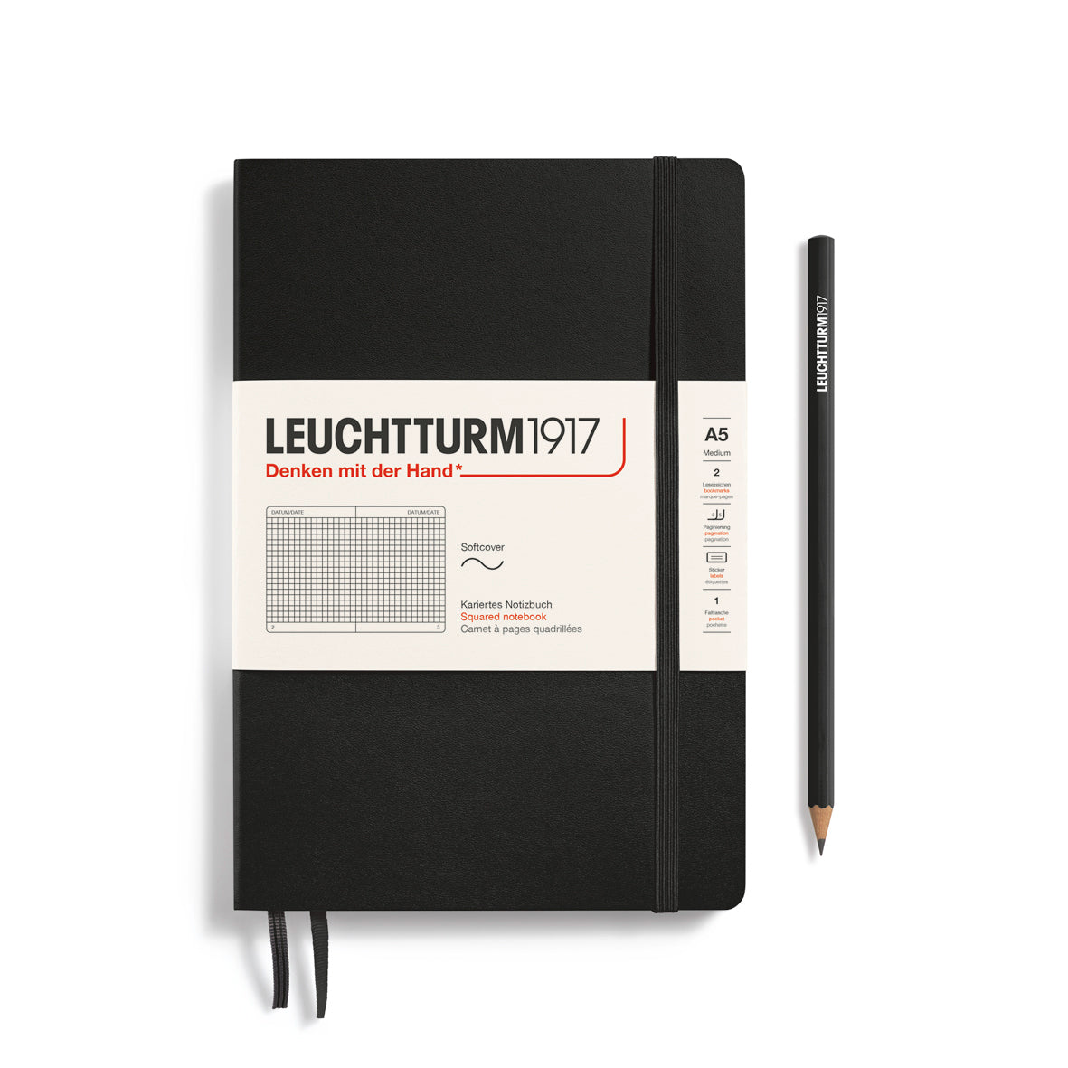 Medium A5 Softcover Notebook