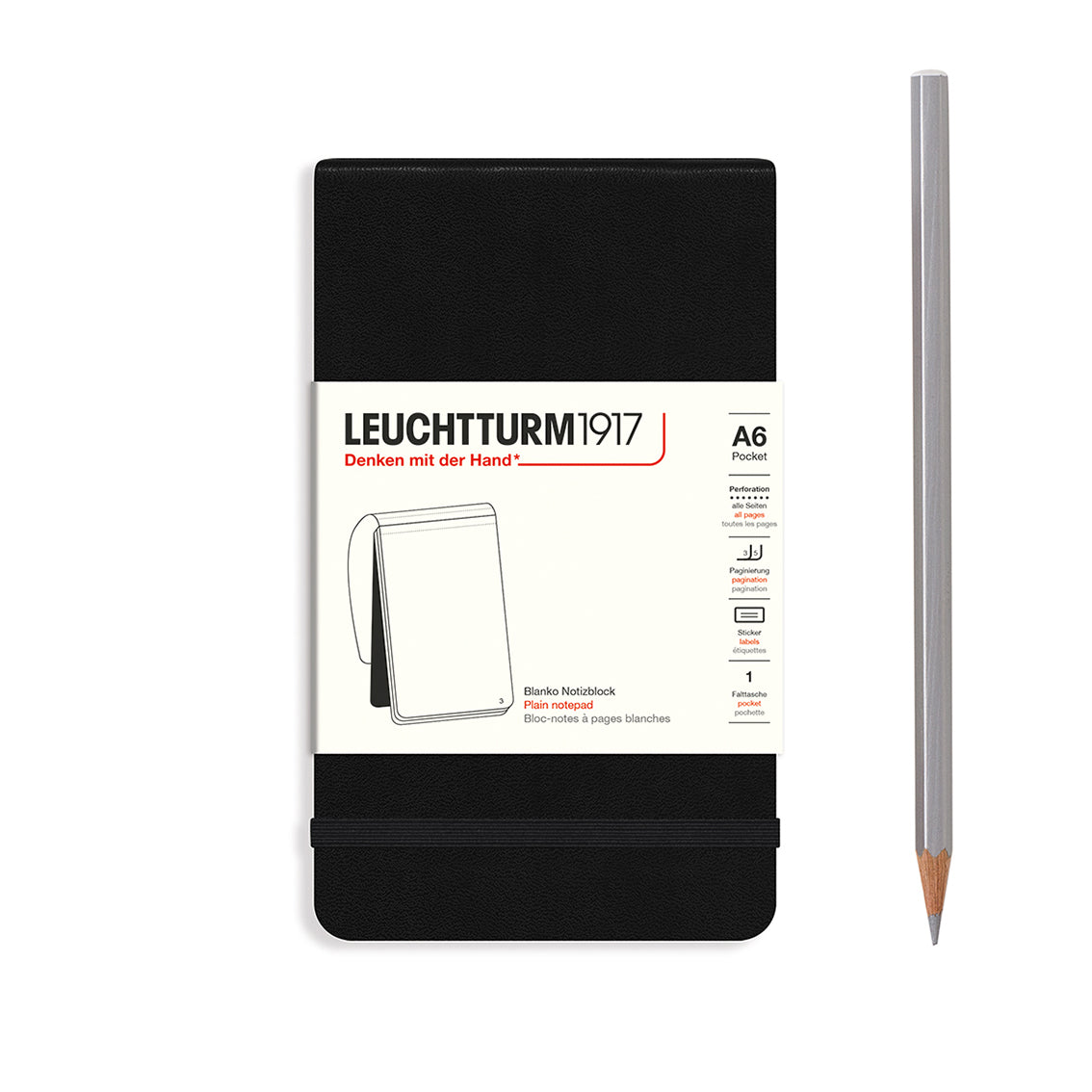 Pocket A6 Hardcover Notepad