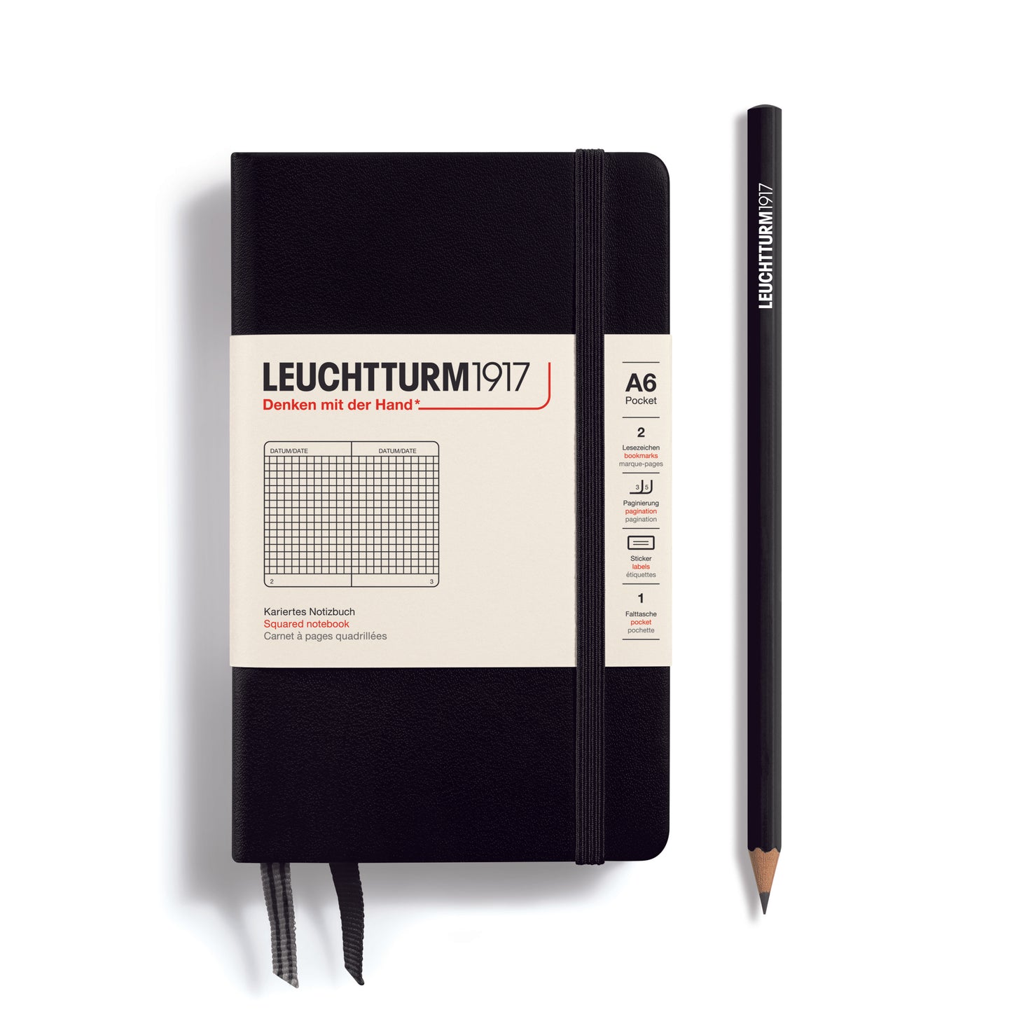 Pocket A6 Hardcover Notebook