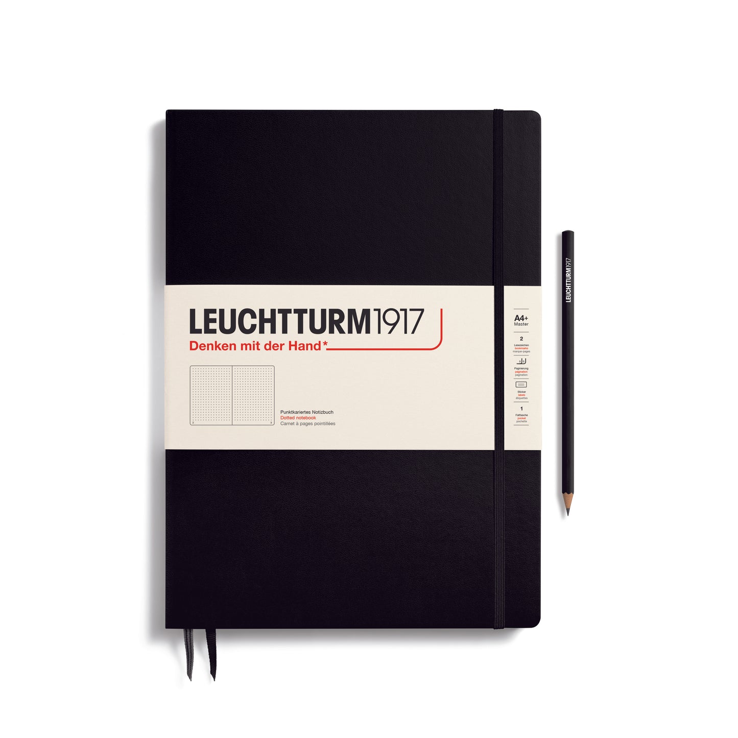 Master A4+ Slim Hardcover Notebook