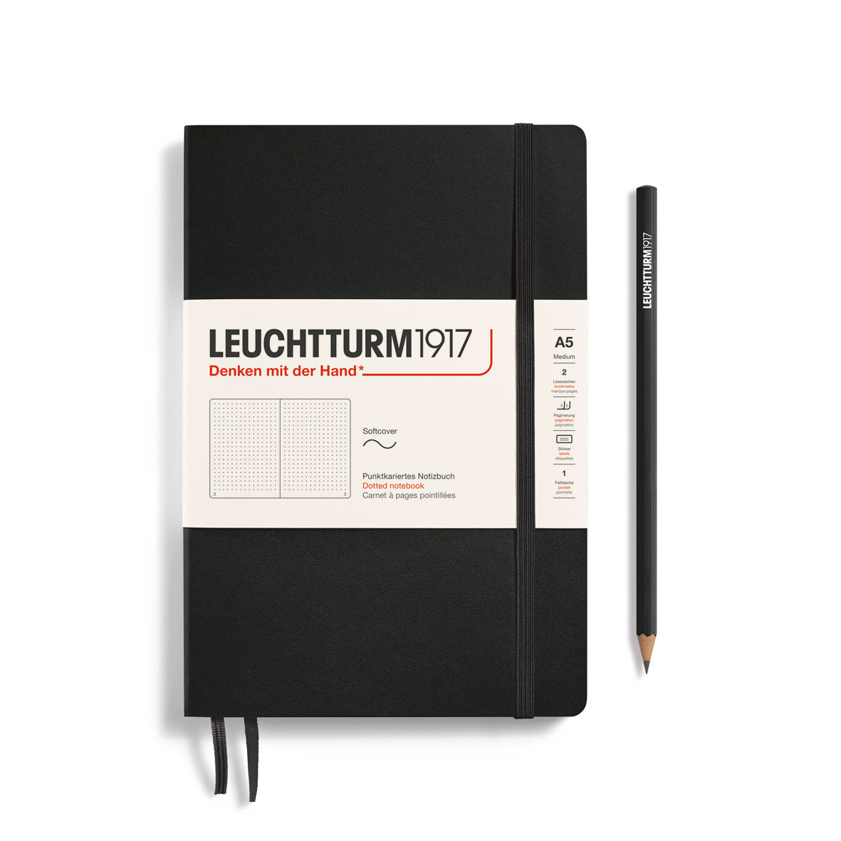 Medium A5 Softcover Notebook