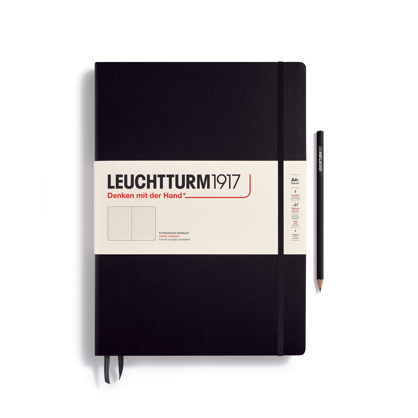Master A4+ Classic Hardcover Notebook