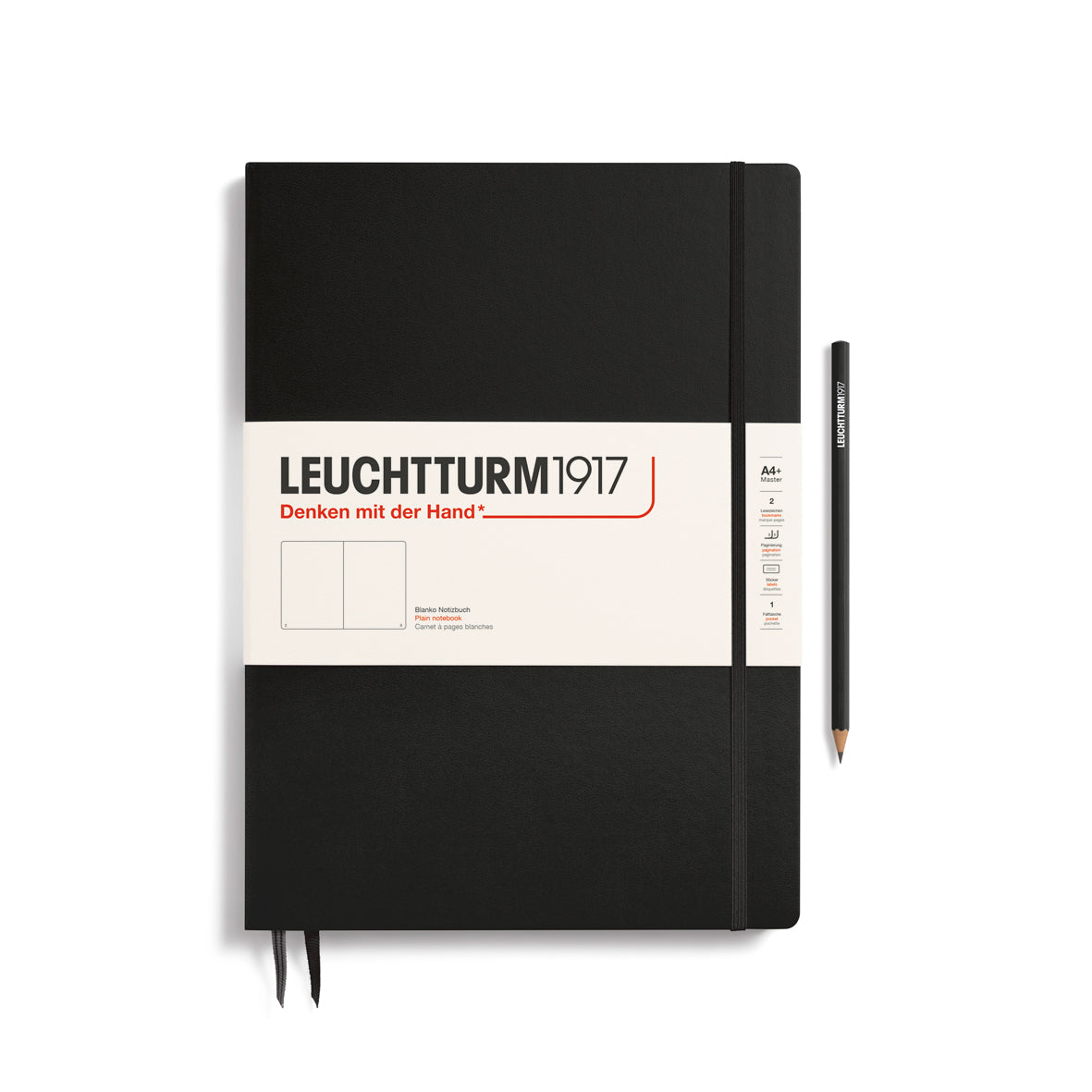 Master A4+ Slim Hardcover Notebook