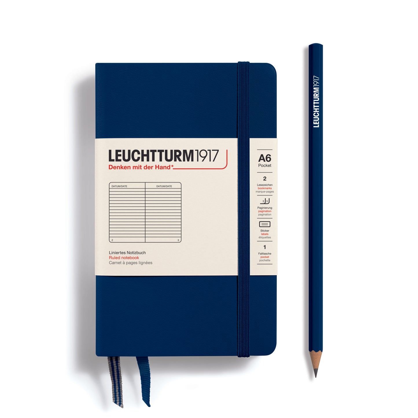Pocket A6 Hardcover Notebook