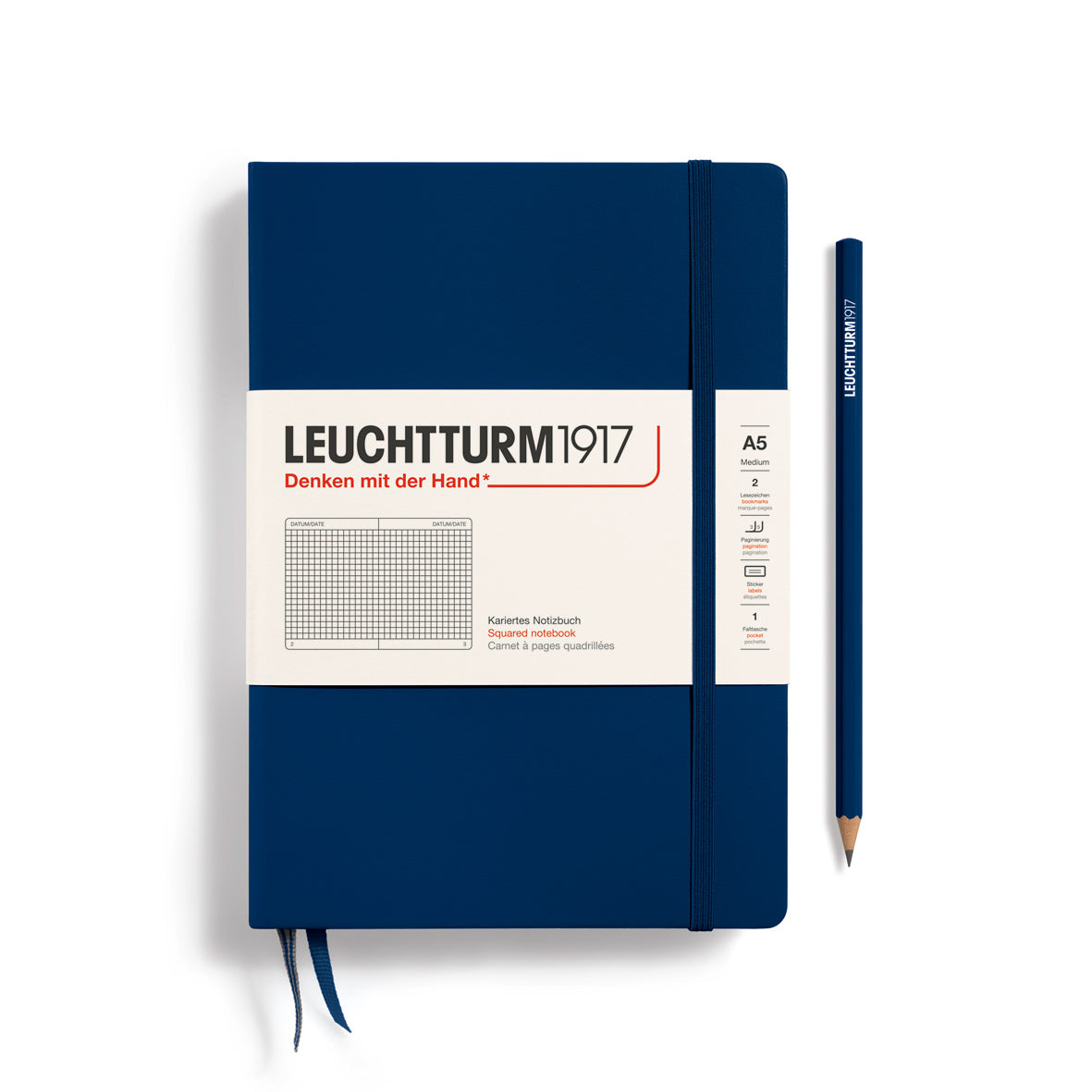 Medium A5 Hardcover Notebook