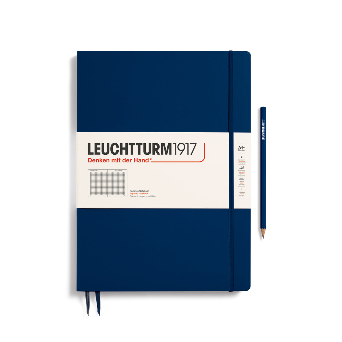 Master A4+ Slim Hardcover Notebook
