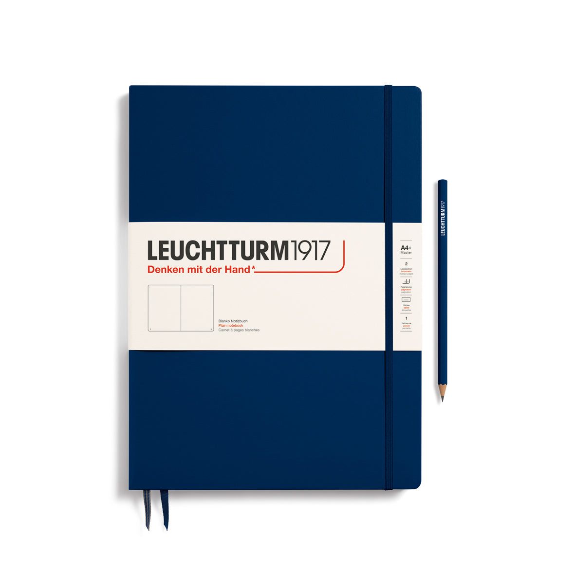 Master A4+ Slim Hardcover Notebook