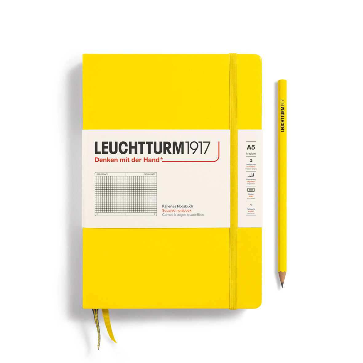 Medium A5 Hardcover Notebook