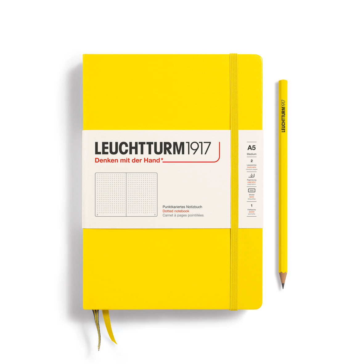 Medium A5 Hardcover Notebook