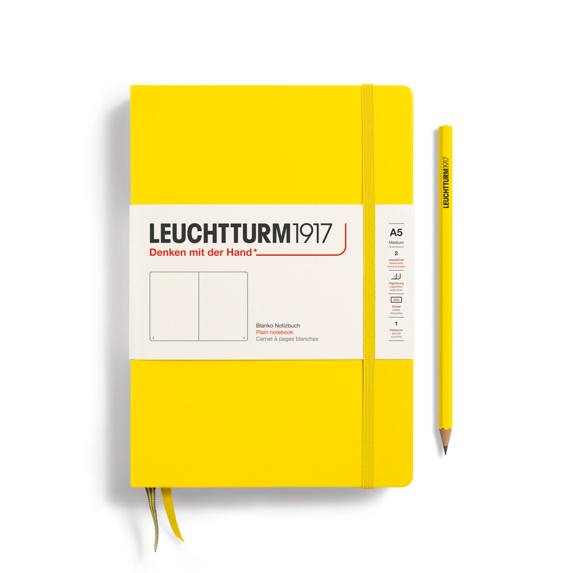Medium A5 Hardcover Notebook
