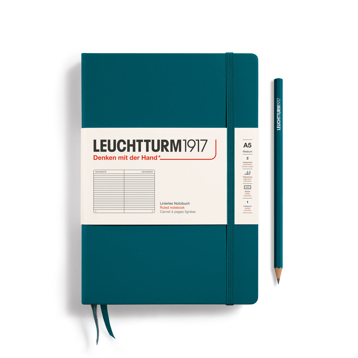 Medium A5 Hardcover Notebook