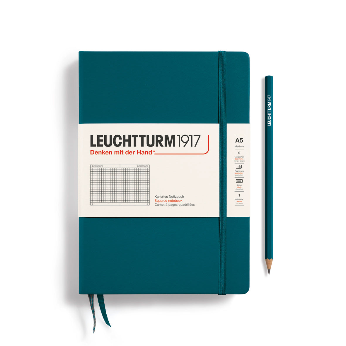Medium A5 Hardcover Notebook