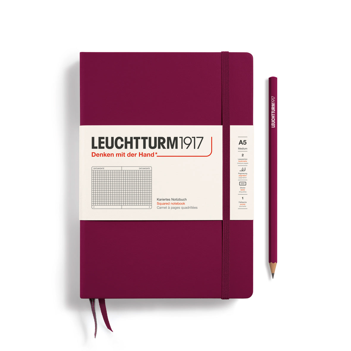 Medium A5 Hardcover Notebook