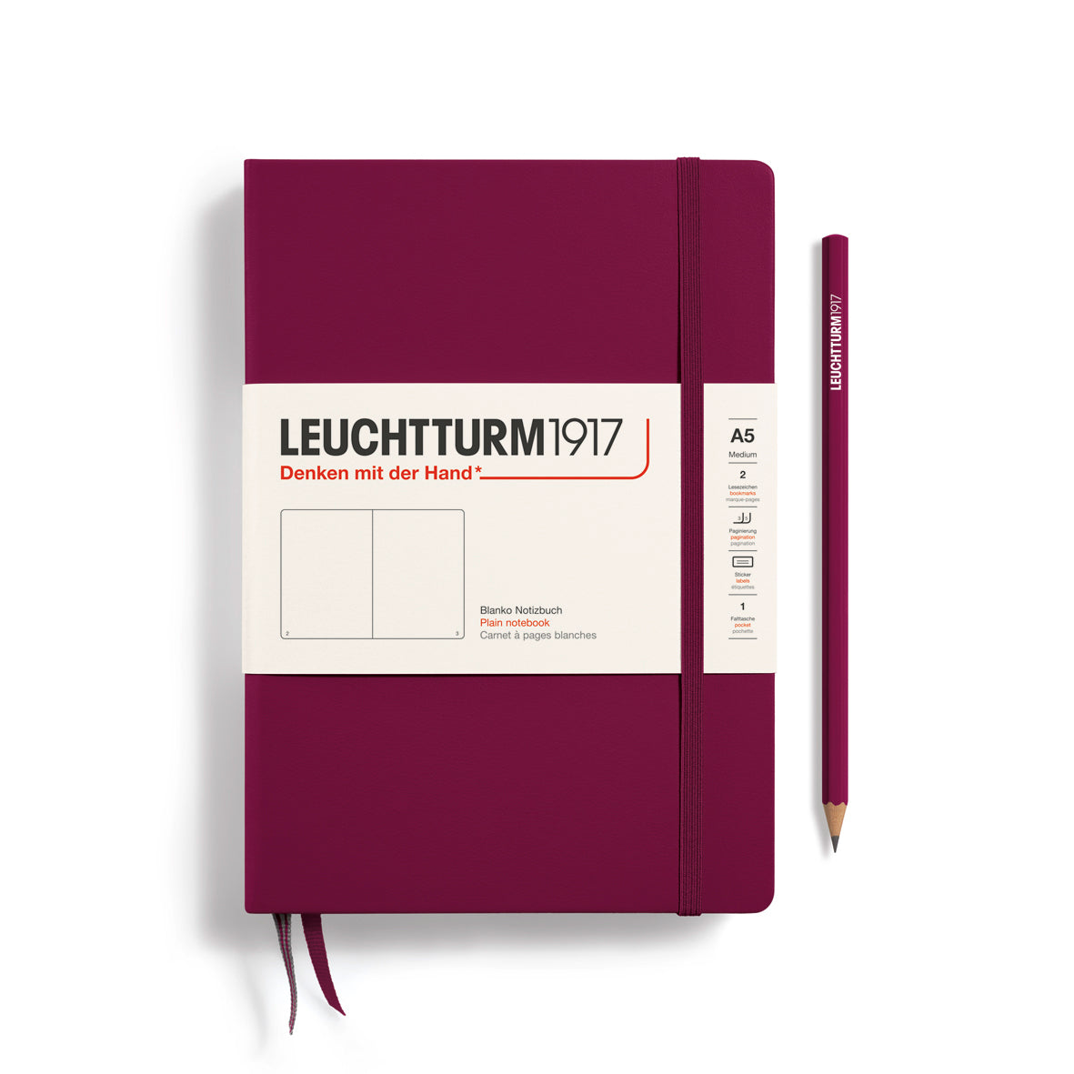 Medium A5 Hardcover Notebook