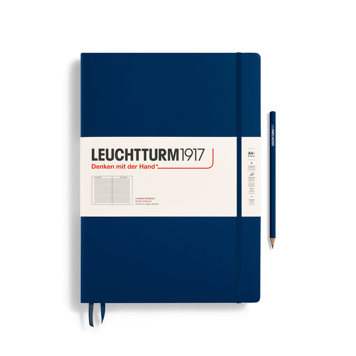 Master A4+ Classic Hardcover Notebook