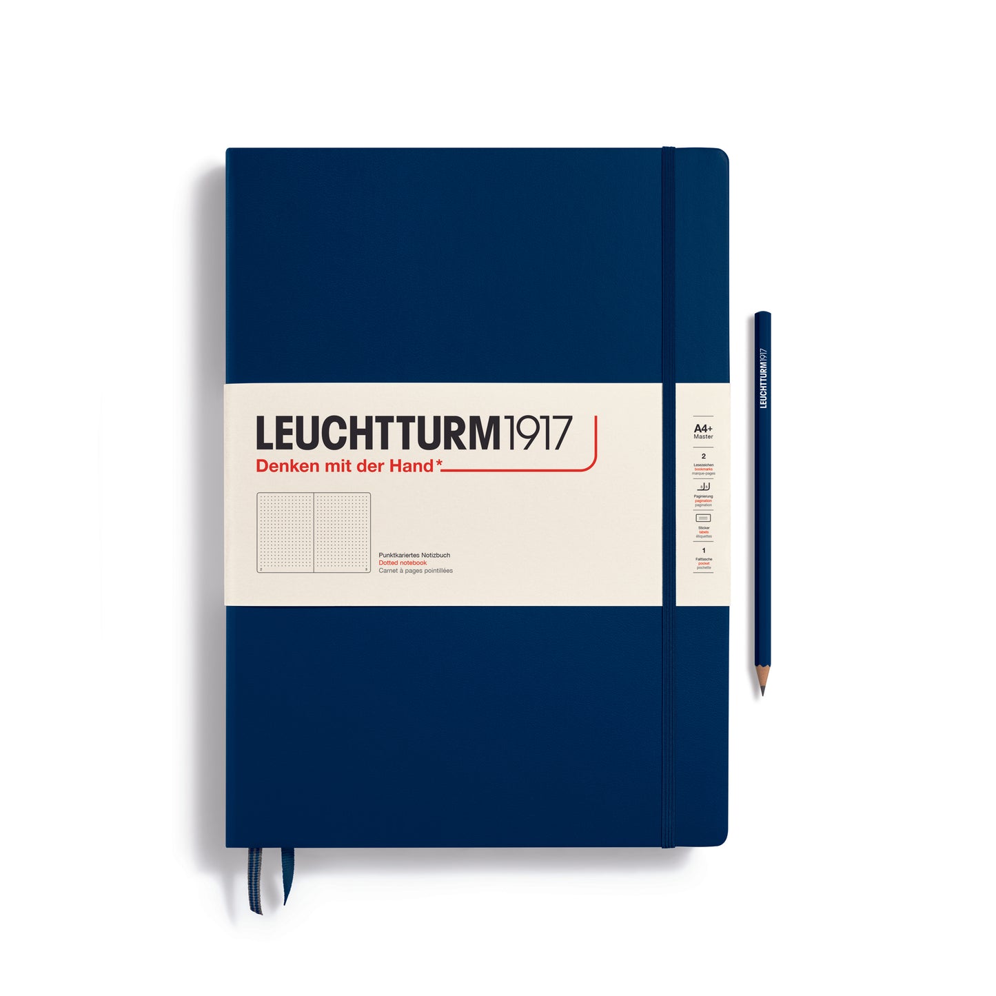 Master A4+ Classic Hardcover Notebook