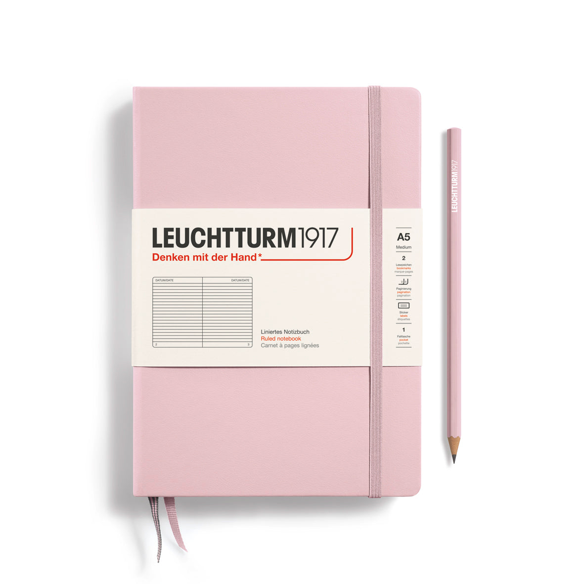 Medium A5 Hardcover Notebook