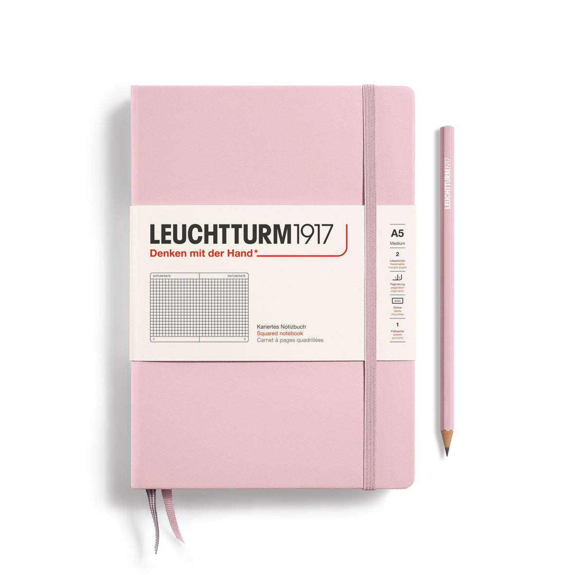 Medium A5 Hardcover Notebook