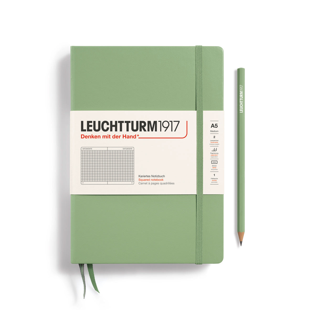 Medium A5 Hardcover Notebook