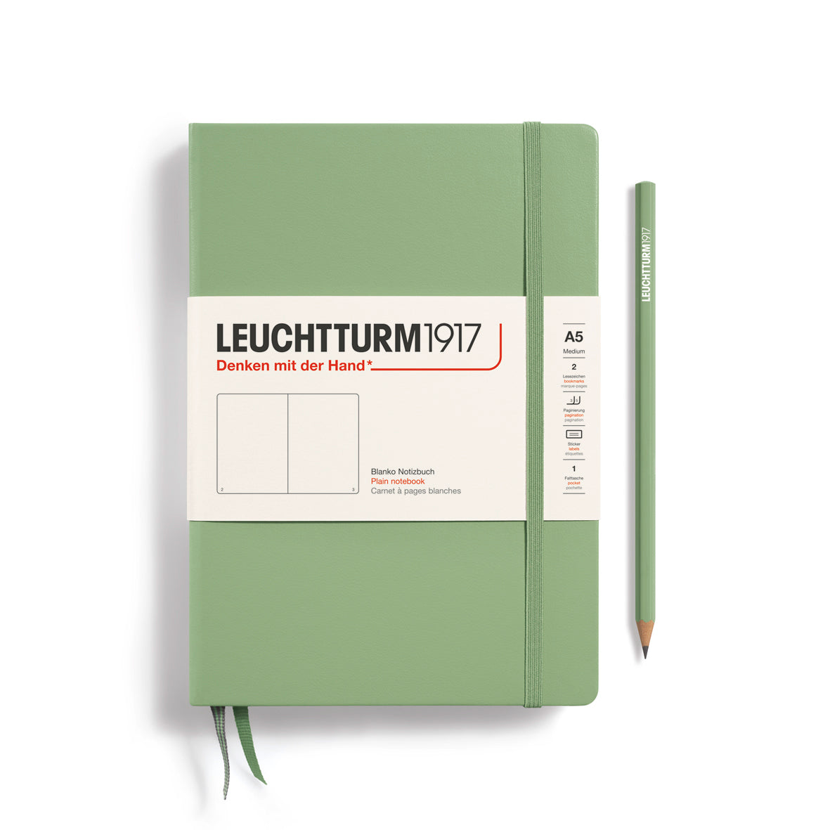 Medium A5 Hardcover Notebook