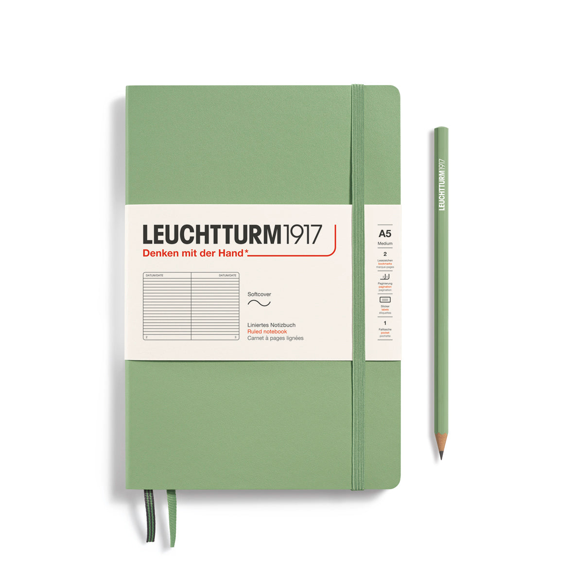 Medium A5 Softcover Notebook