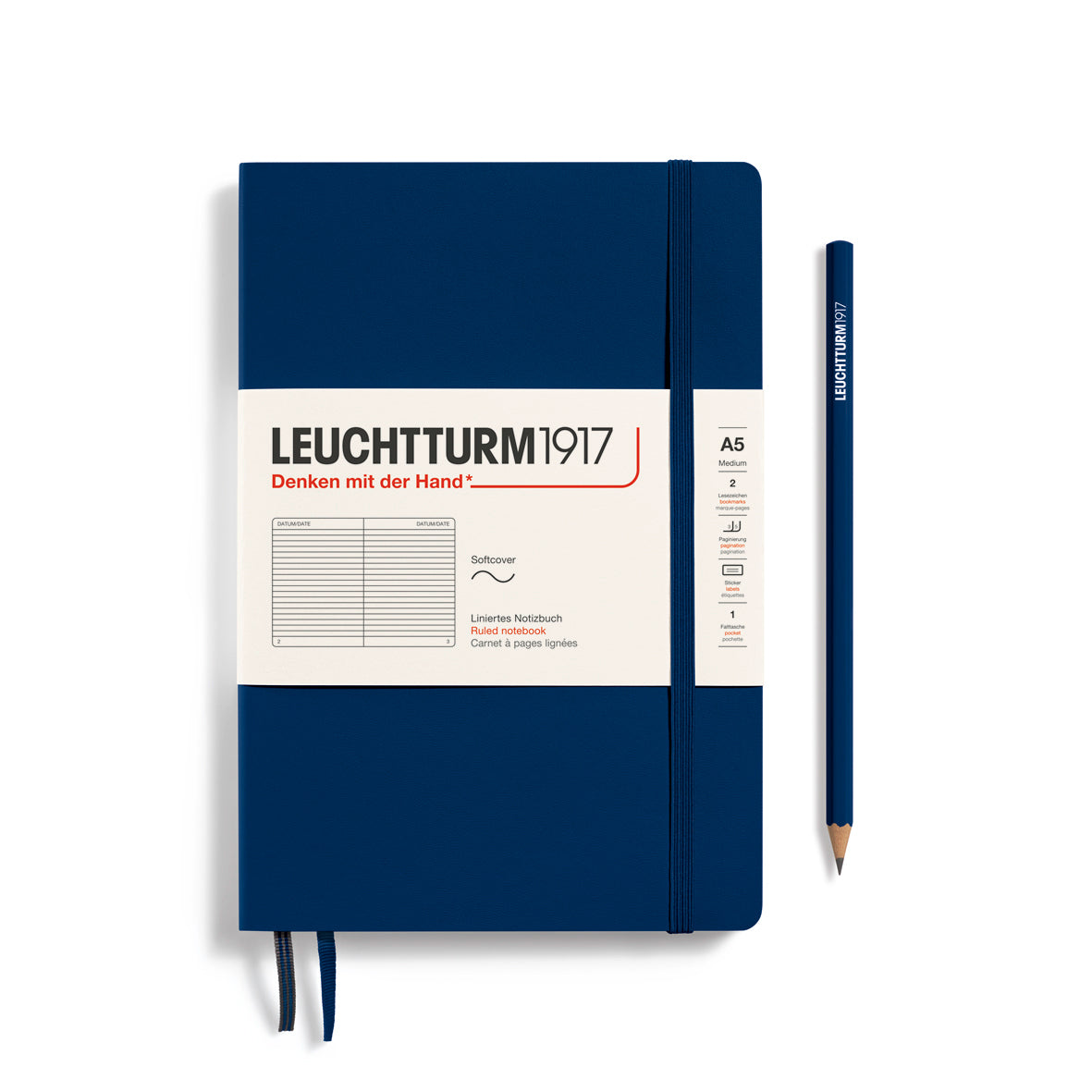 Medium A5 Softcover Notebook