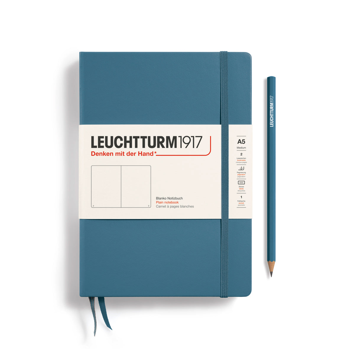Medium A5 Hardcover Notebook
