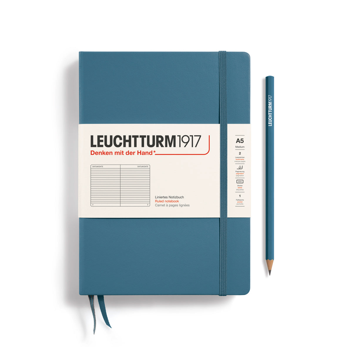 Medium A5 Hardcover Notebook