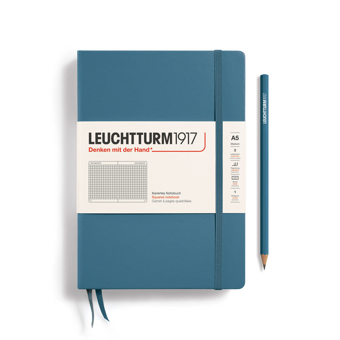 Medium A5 Hardcover Notebook