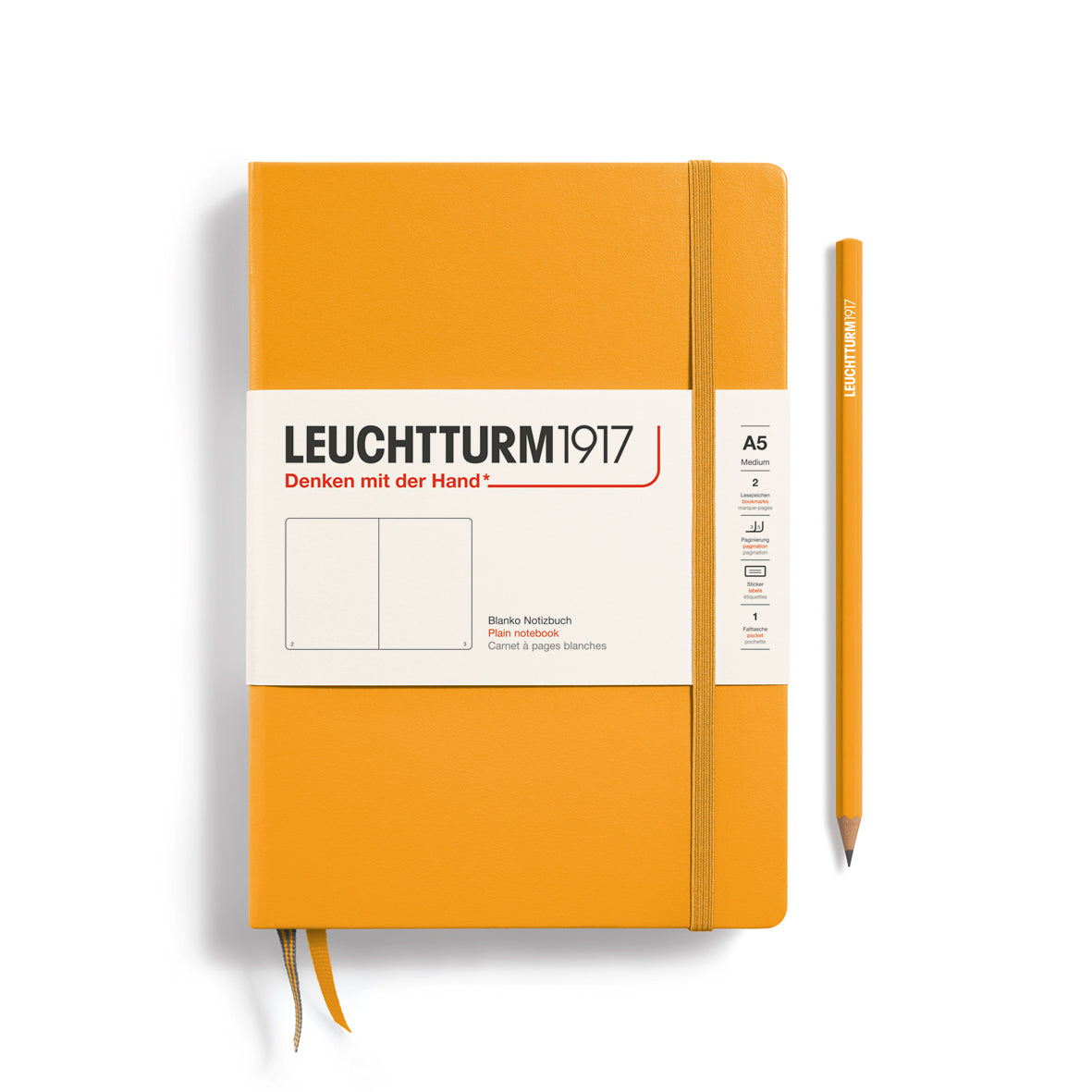 Medium A5 Hardcover Notebook