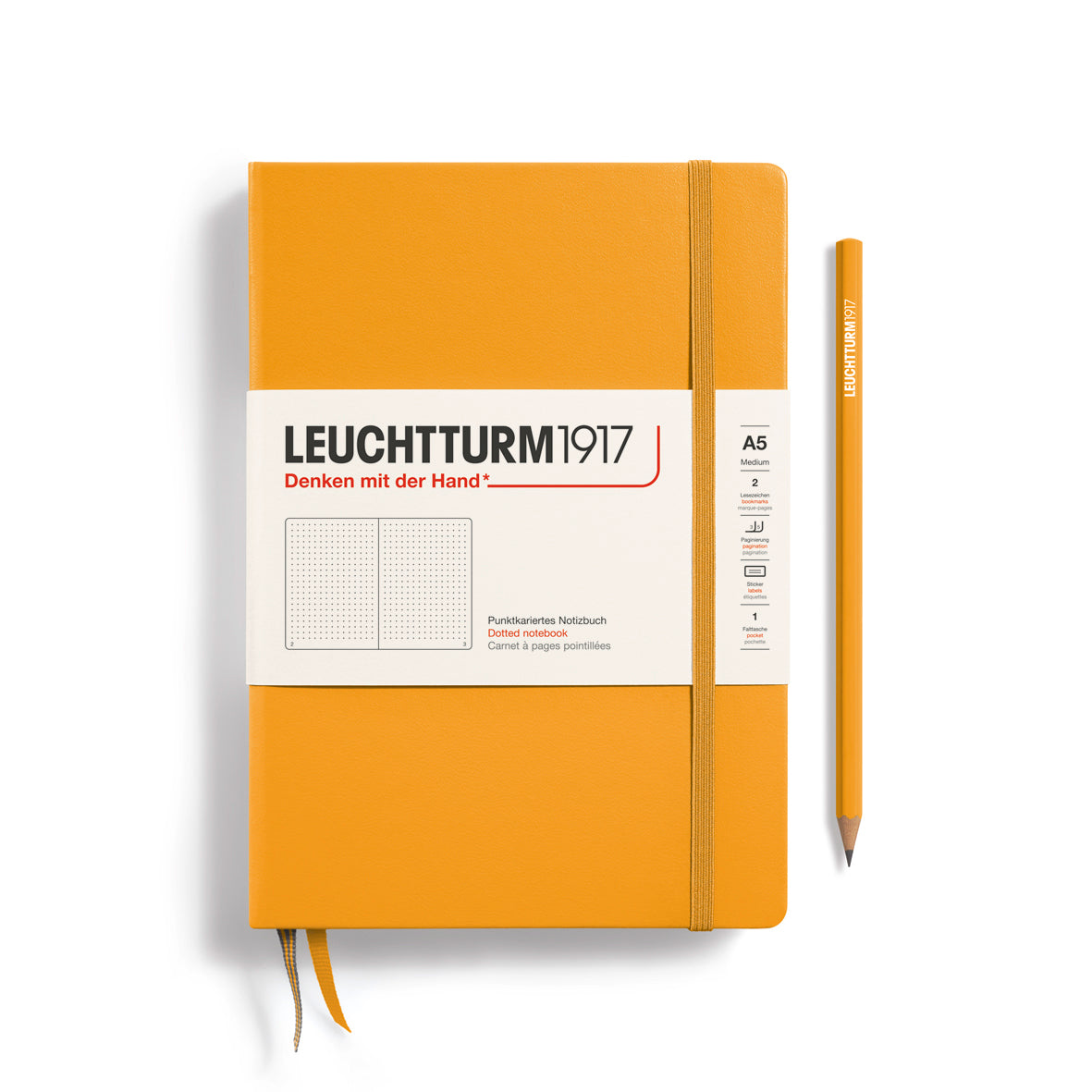 Medium A5 Hardcover Notebook