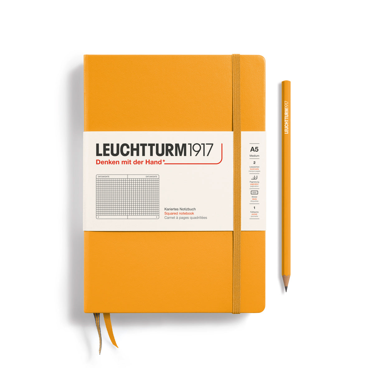 Medium A5 Hardcover Notebook