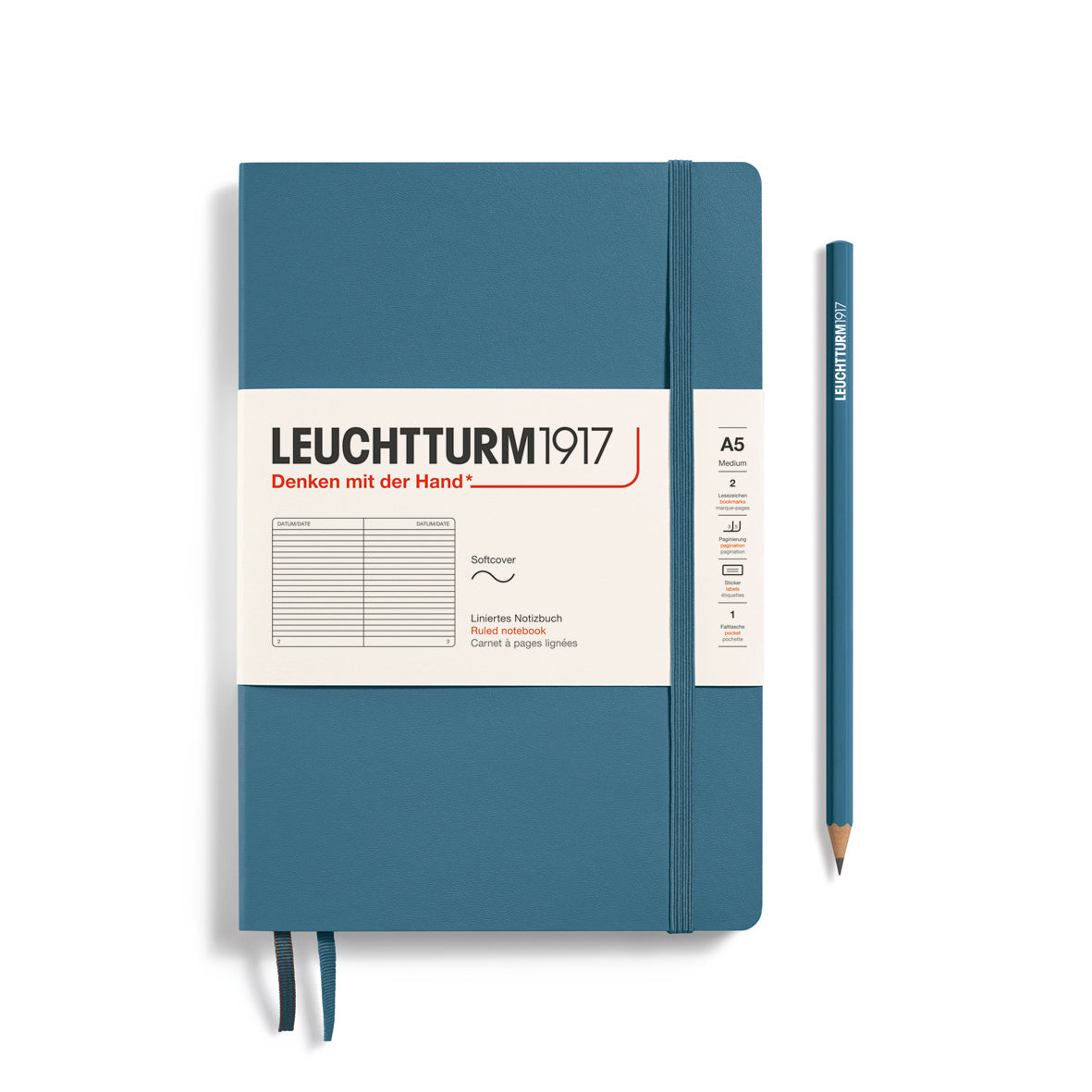 Medium A5 Softcover Notebook