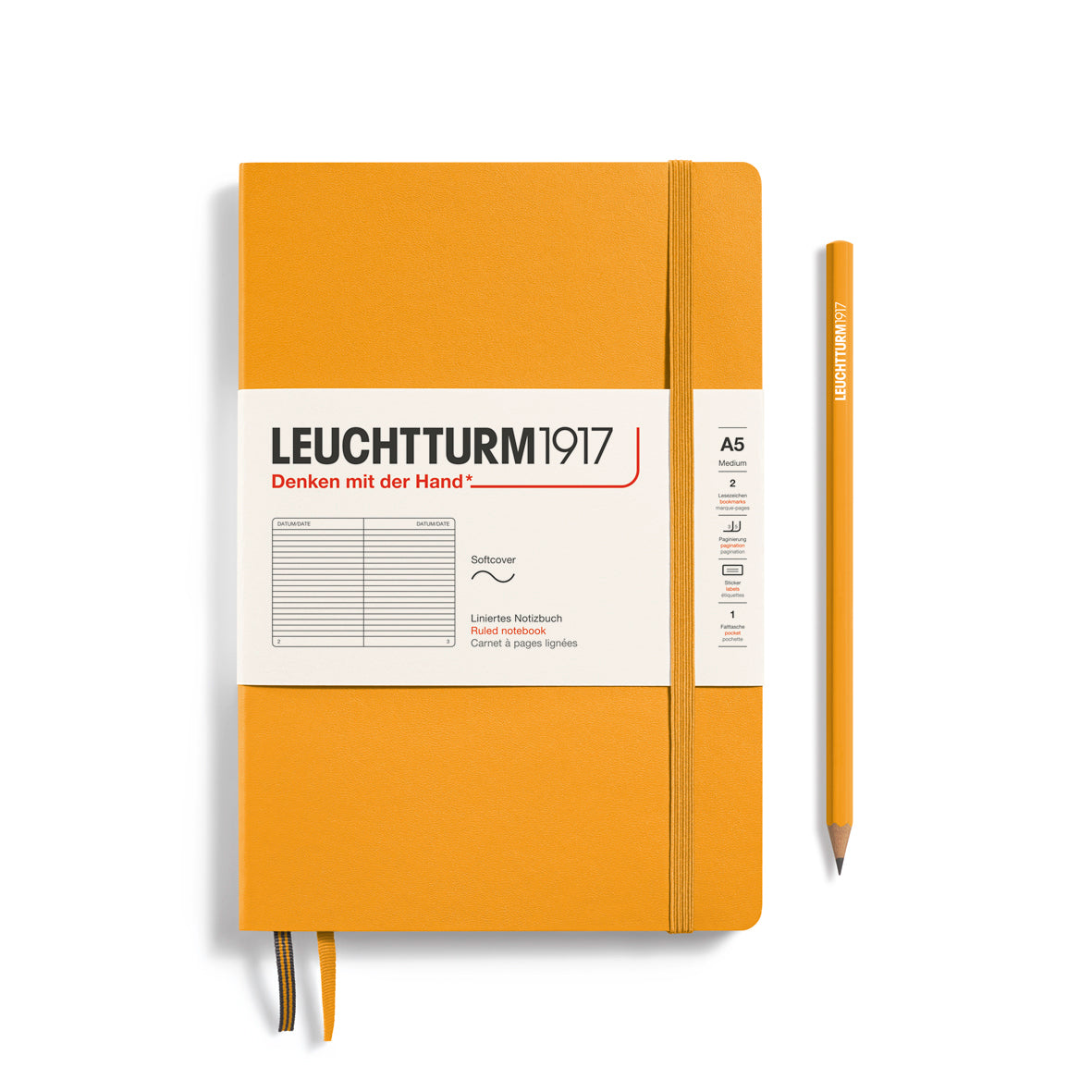 Medium A5 Softcover Notebook