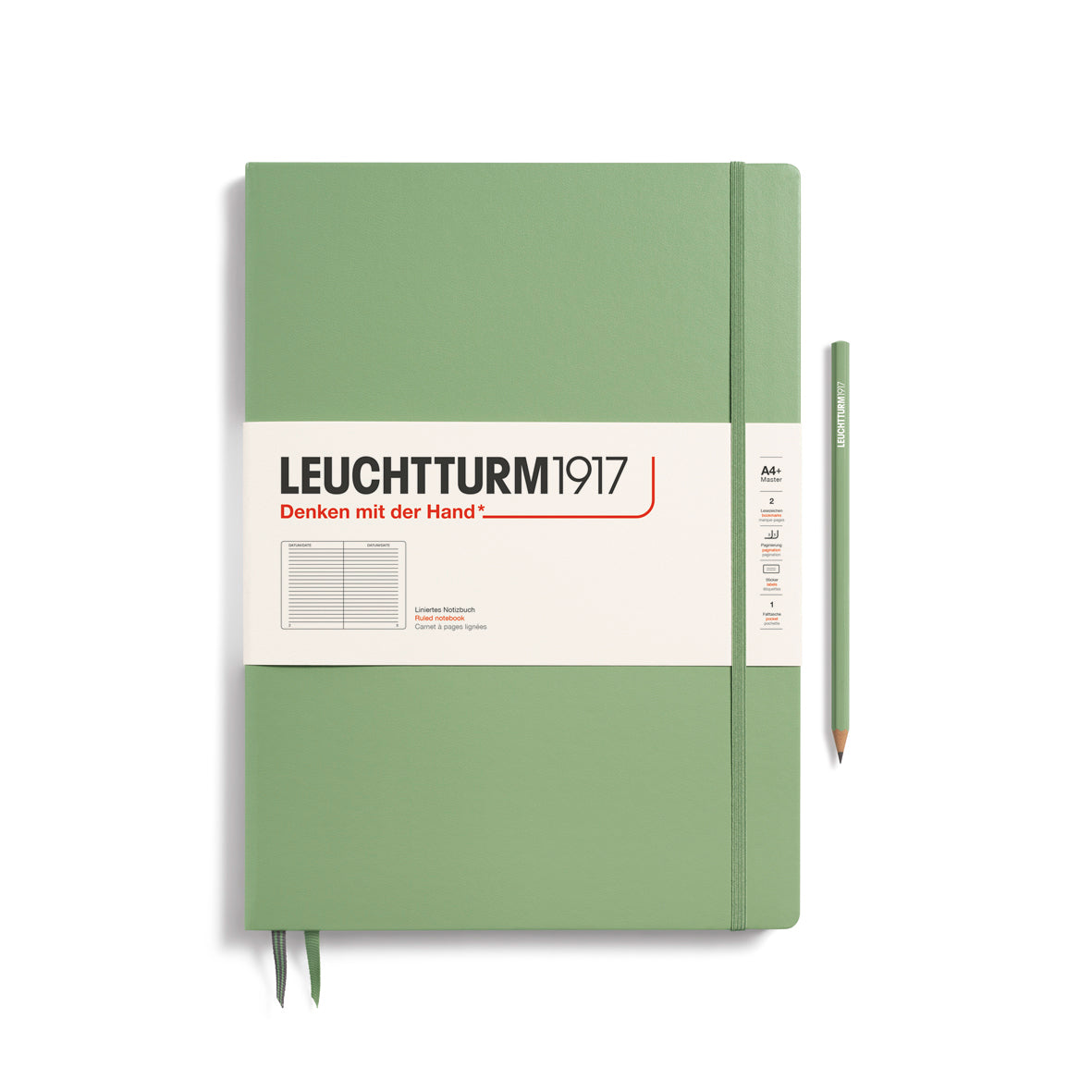 Master A4+ Slim Hardcover Notebook