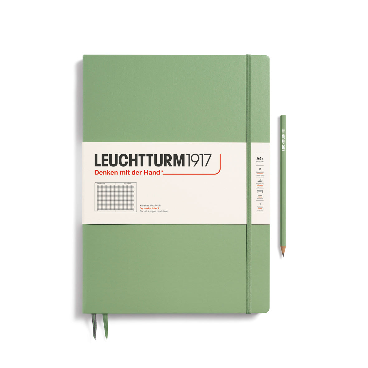 Master A4+ Slim Hardcover Notebook