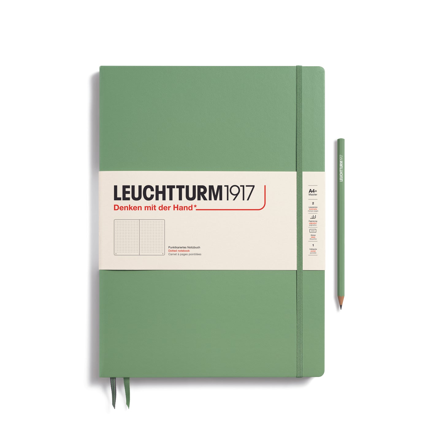 Master A4+ Slim Hardcover Notebook