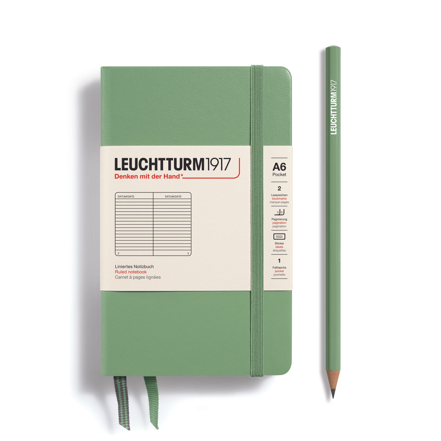 Pocket A6 Hardcover Notebook