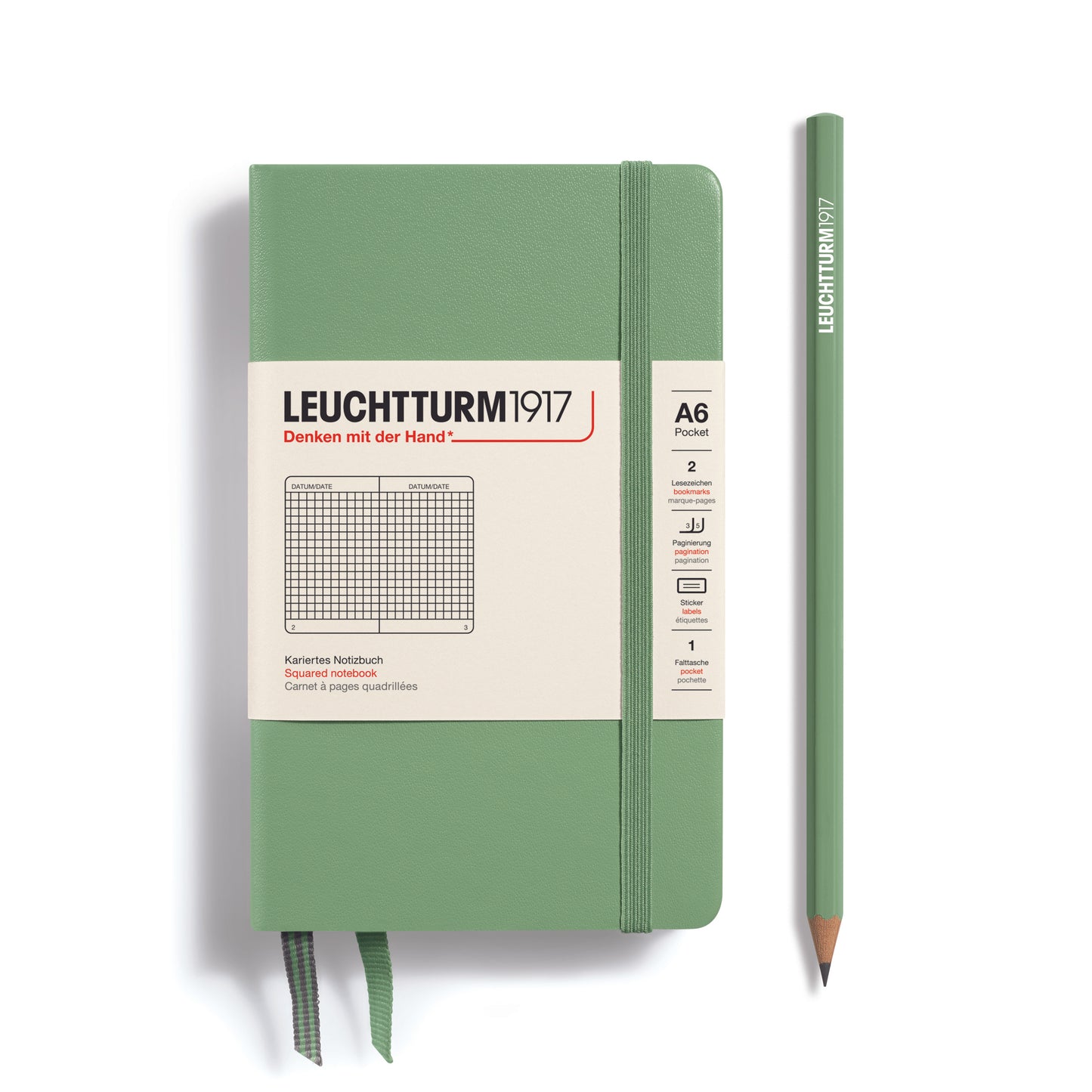 Pocket A6 Hardcover Notebook