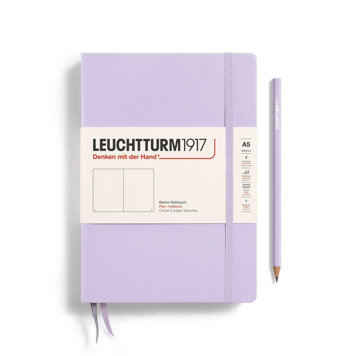 Medium A5 Hardcover Notebook