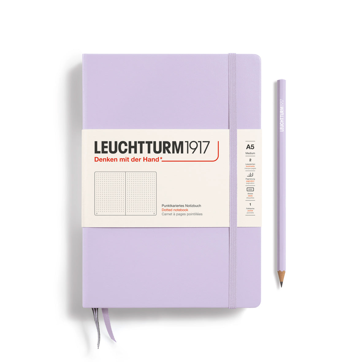 Medium A5 Hardcover Notebook