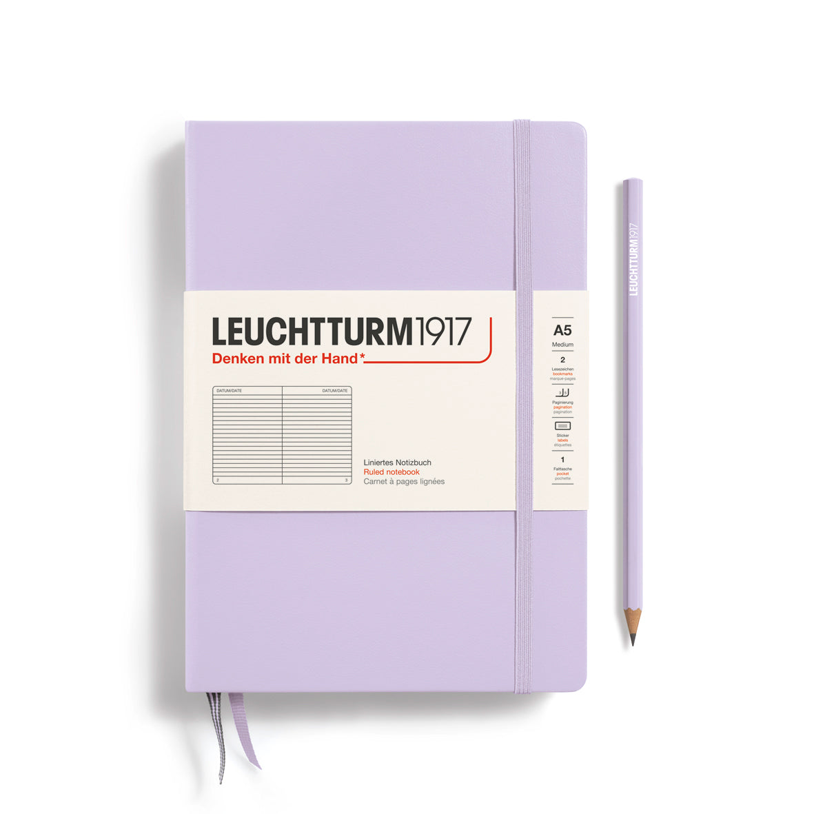 Medium A5 Hardcover Notebook