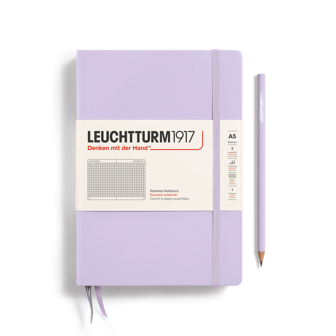 Medium A5 Hardcover Notebook