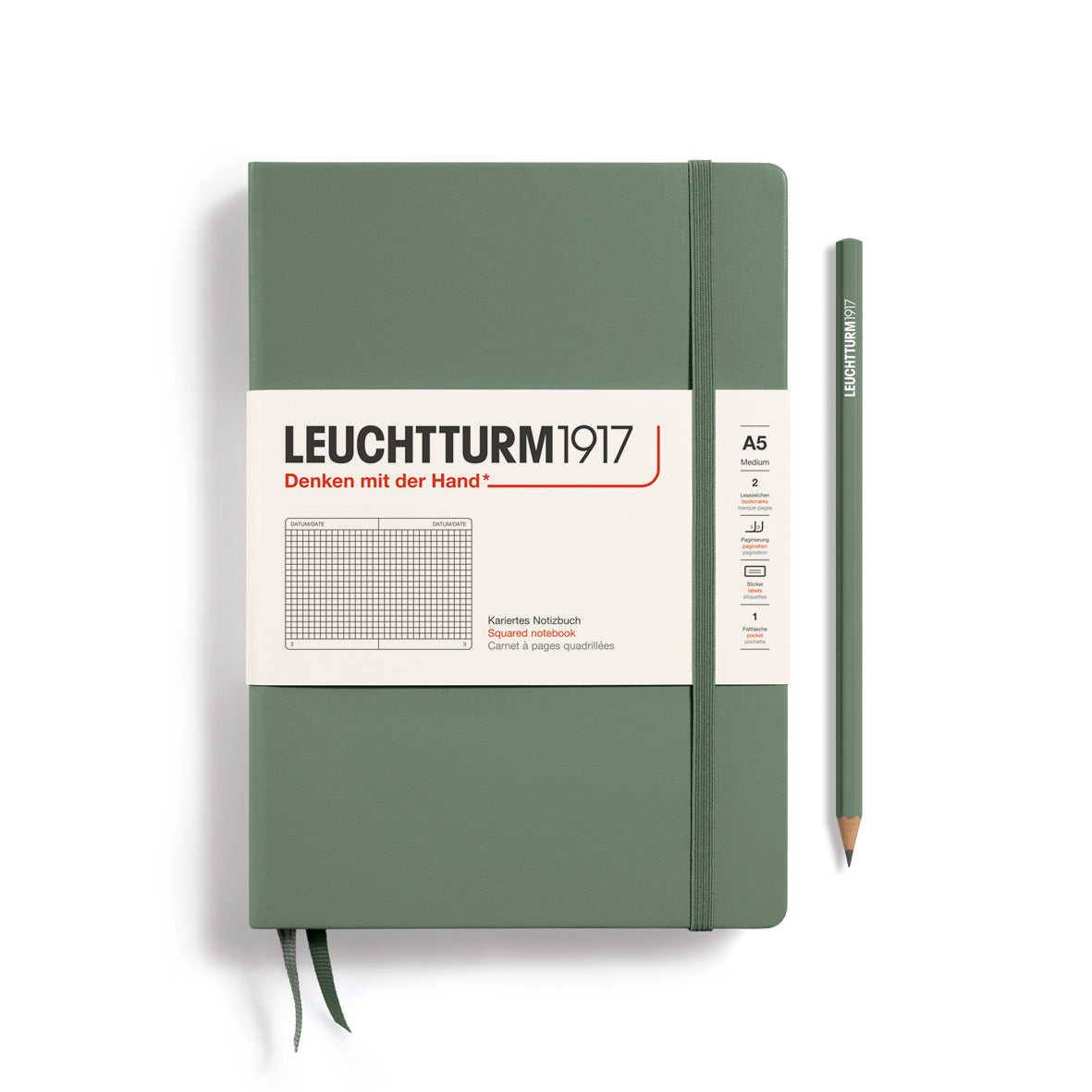 Medium A5 Hardcover Notebook