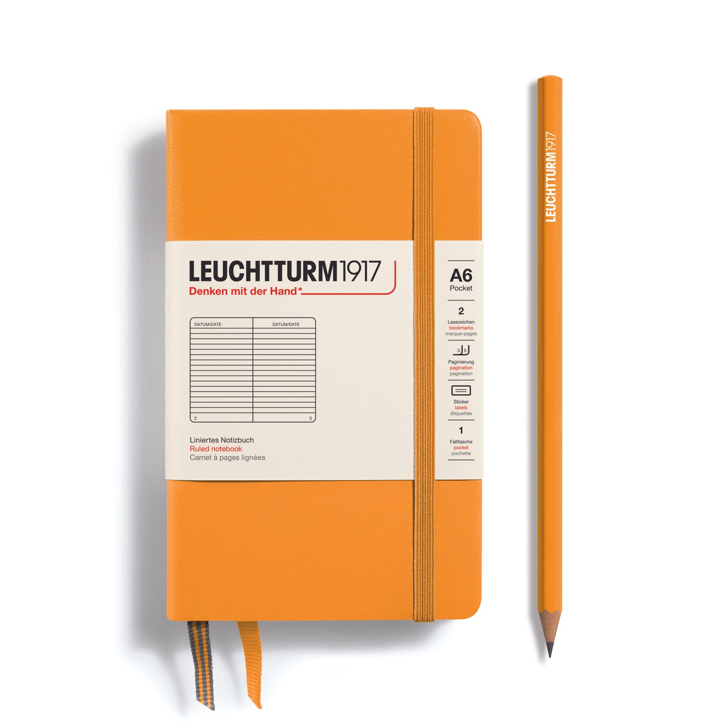 Pocket A6 Hardcover Notebook